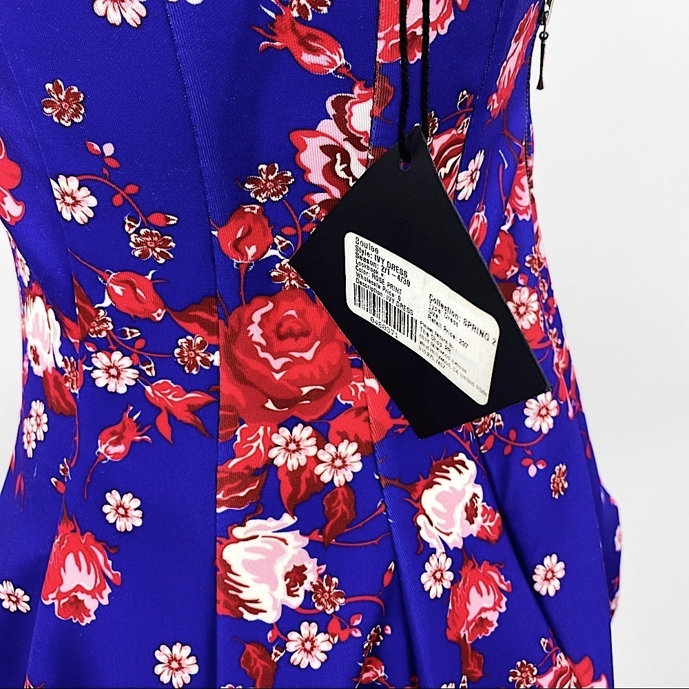 Boulee Ivy Strapless Corset Dress Rose Print - Picture 9 of 14